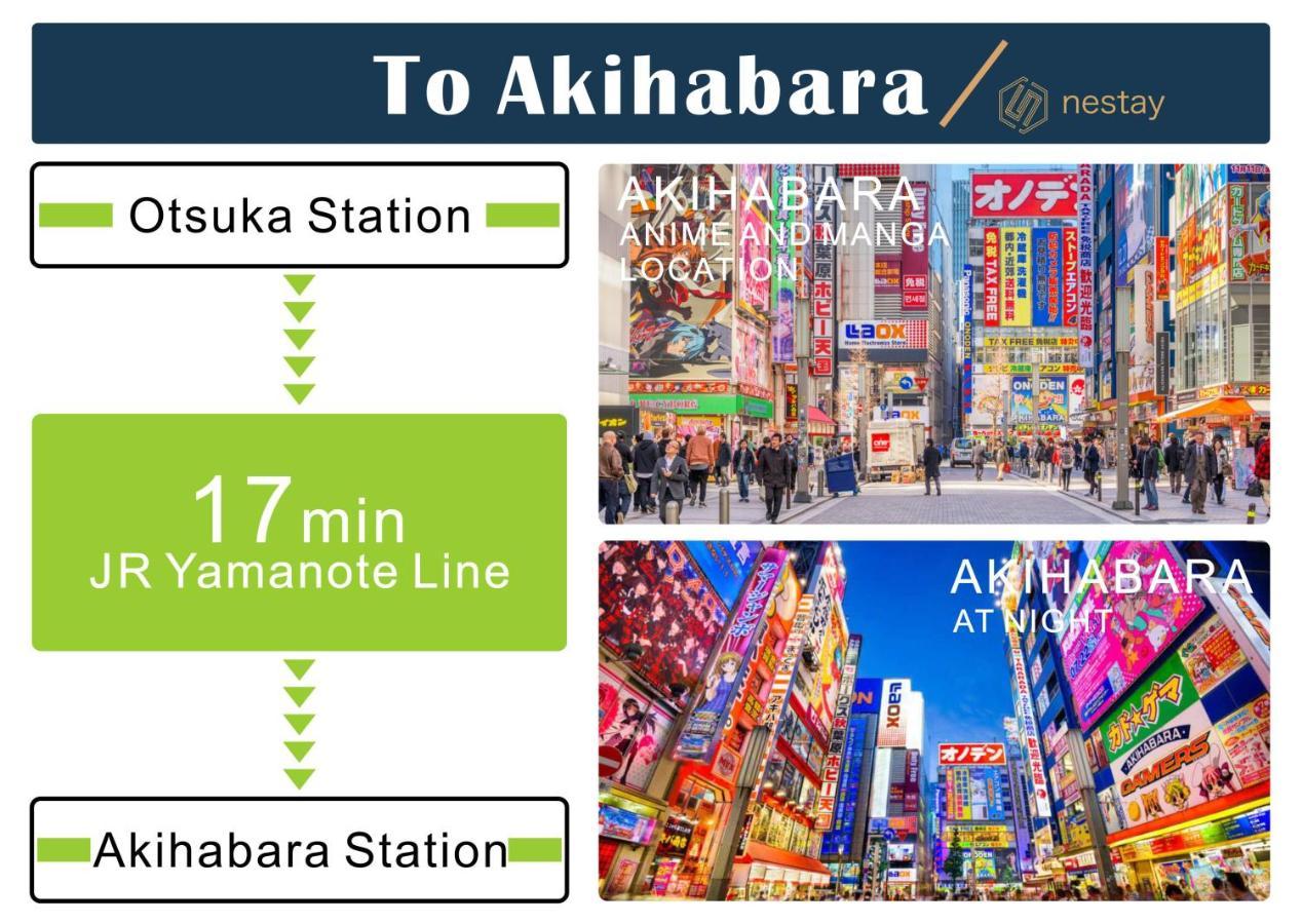 Nestay Inn Tokyo Otsuka 403 Kültér fotó