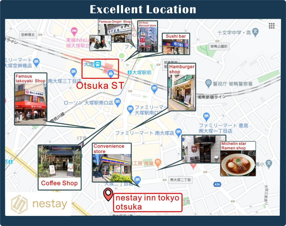 Nestay Inn Tokyo Otsuka 403 Kültér fotó